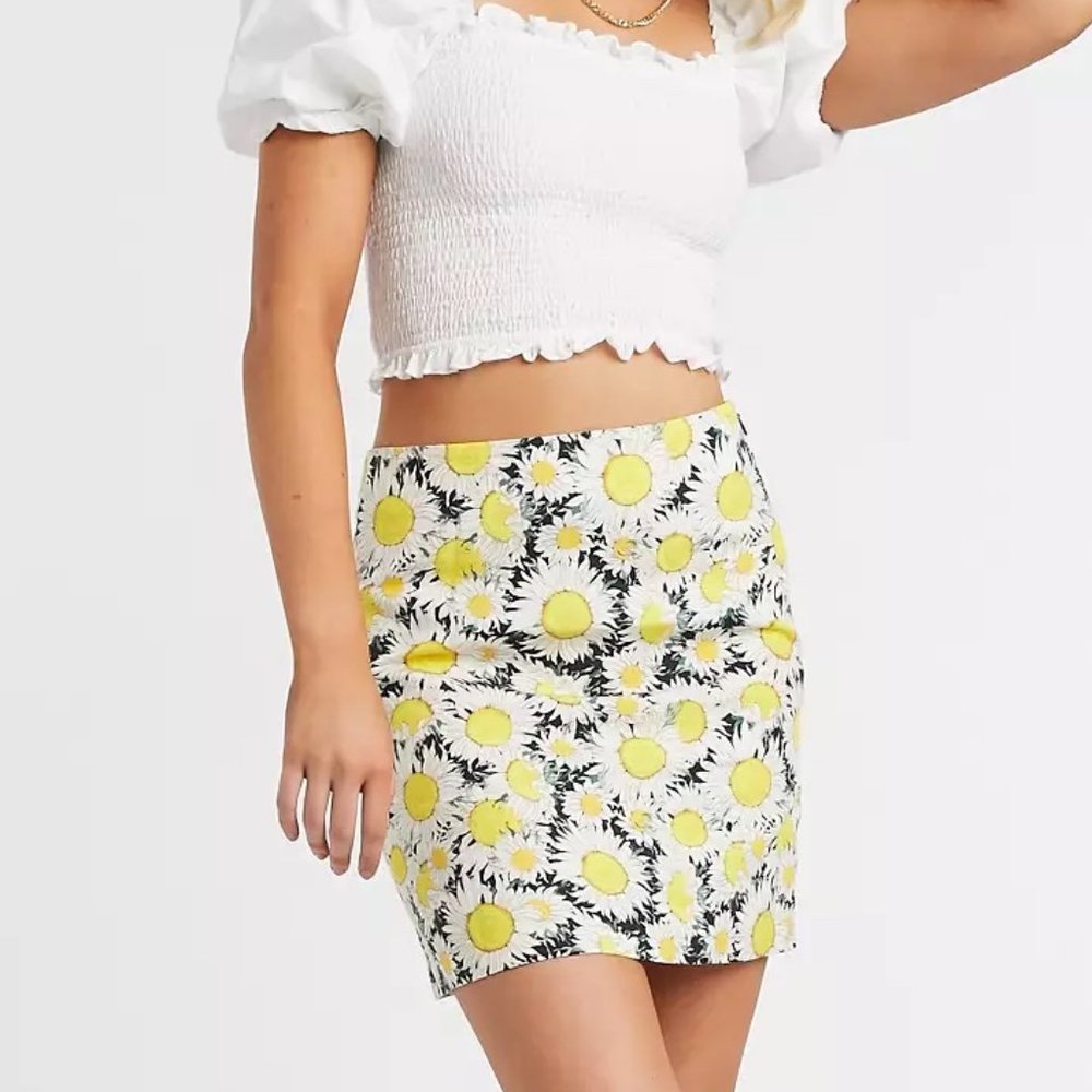 & Other Stories Sunflower Skirt